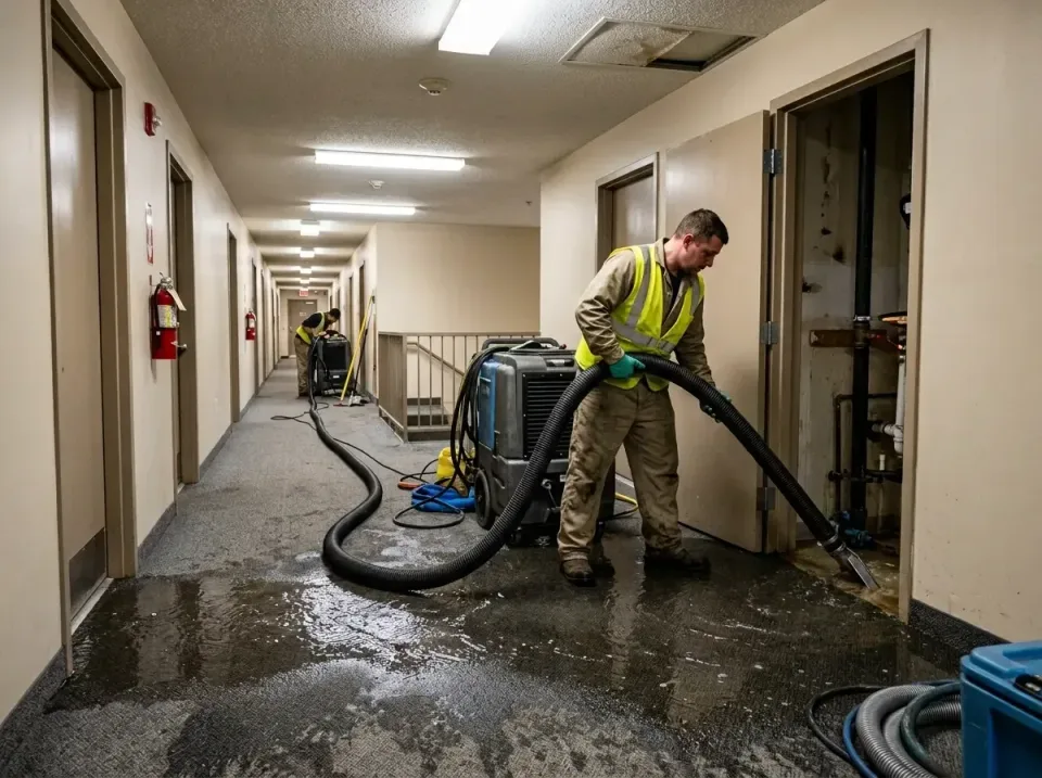 multi-unit-apartment-hallway-f-005 — frequently asked questions, Emergency Burst Pipe Water Extraction & Removal in Lodi, OH